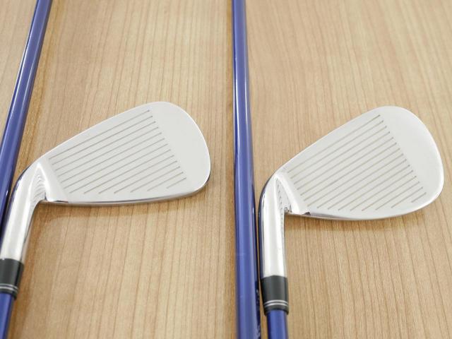 Iron set : Kasco : ชุดเหล็ก Kasco DIMPALS (ใบใหญ่) มีเหล็ก 5-Pw (6 ชิ้น) ก้านกราไฟต์ Flex R