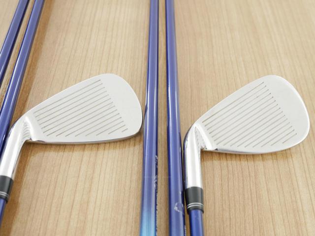 Iron set : Kasco : ชุดเหล็ก Kasco DIMPALS (ใบใหญ่) มีเหล็ก 5-Pw (6 ชิ้น) ก้านกราไฟต์ Flex R