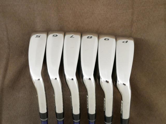 Iron set : Kasco : ชุดเหล็ก Kasco DIMPALS (ใบใหญ่) มีเหล็ก 5-Pw (6 ชิ้น) ก้านกราไฟต์ Flex R