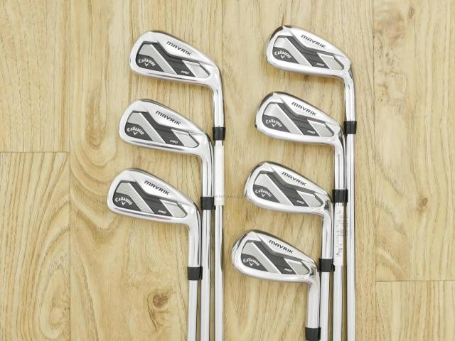 Iron set : Callaway : ชุดเหล็ก Callaway Mavrik Pro (ออกปี 2020) มีเหล็ก 4-Pw (7 ชิ้น) ก้านเหล็ก NS Pro 950 NEO Flex R