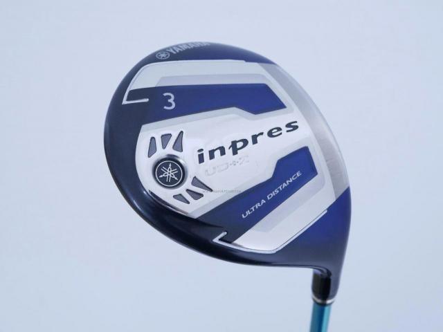 Fairway Wood : Yamaha : หัวไม้ 3 Yamaha Inpres UD+2 (รุ่นปี 2018 ตีไกลมากๆ COR 0.815) Loft 14.5 ก้าน Tour AD GP-4 Flex R2