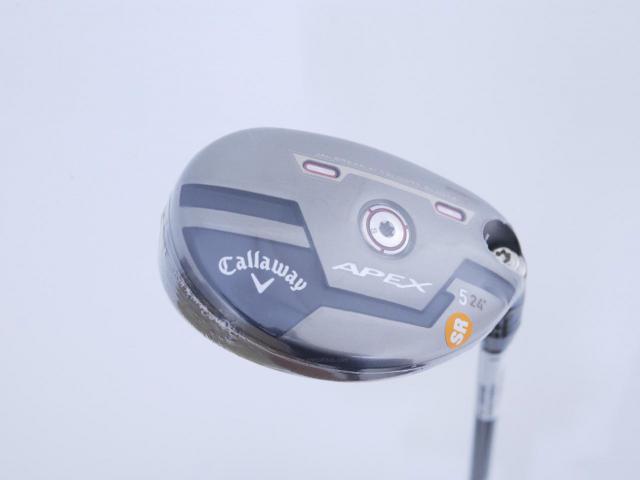 Fairway Wood : callaway : **ของใหม่ ยังไม่แกะพลาสติก** ไม้กระเทย Callaway APEX (ปี 2021) Loft 24 ก้าน Mitsubishi Diamana 55 Flex SR