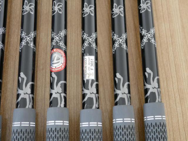 Iron set : Taylormade : ชุดเหล็ก Taylormade P7MC Forged (ซีรี่ย์ท้อปสุด ออกปี 2023) มีเหล็ก 5-Pw (6 ชิ้น) ก้านกราไฟต์ Mitsubishi Diamana Thump i95 Flex S