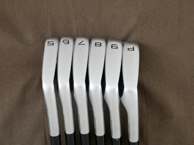 Iron set : Taylormade : ชุดเหล็ก Taylormade P7MC Forged (ซีรี่ย์ท้อปสุด ออกปี 2023) มีเหล็ก 5-Pw (6 ชิ้น) ก้านกราไฟต์ Mitsubishi Diamana Thump i95 Flex S