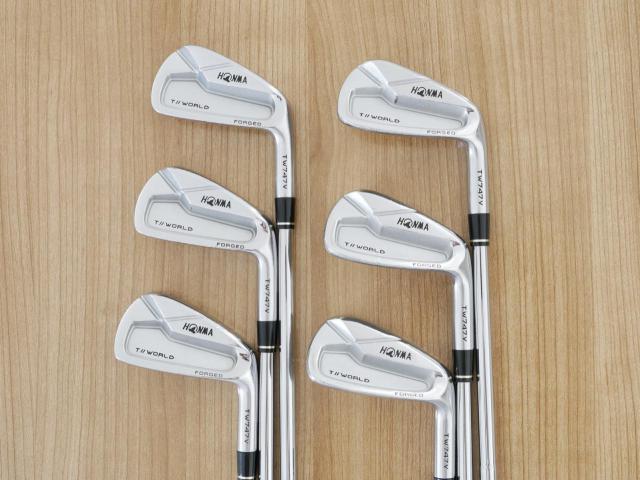 Iron set : Honma : ชุดเหล็ก Honma Tour World TW747V Forged (รุ่นปี 2019) มีเหล็ก 5-10 (6 ชิ้น) ก้านเหล็ก Dynamic Gold Tour Issue X100