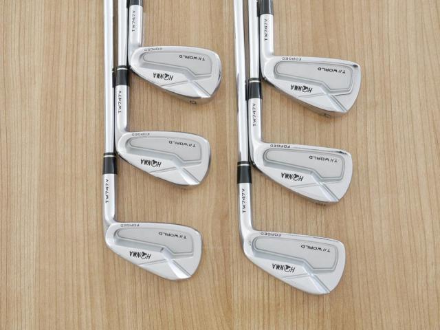 Iron set : Honma : ชุดเหล็ก Honma Tour World TW747V Forged (รุ่นปี 2019) มีเหล็ก 5-10 (6 ชิ้น) ก้านเหล็ก Dynamic Gold Tour Issue X100