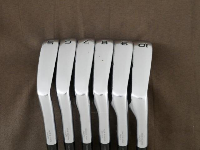 Iron set : Honma : ชุดเหล็ก Honma Tour World TW747V Forged (รุ่นปี 2019) มีเหล็ก 5-10 (6 ชิ้น) ก้านเหล็ก Dynamic Gold Tour Issue X100