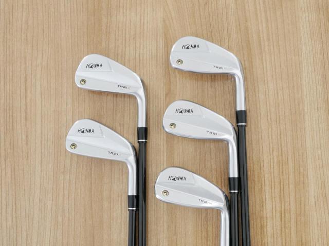 Iron set : Honma : ชุดเหล็ก Honma Tour World TR21X (ออกปี 2021 ตีง่าย ไกล) มีเหล็ก 6-10 (5 ชิ้น) ก้านกราไฟต์ Honma Vizard TR20-65 Flex R