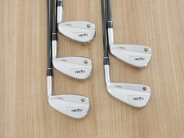 Iron set : Honma : ชุดเหล็ก Honma Tour World TR21X (ออกปี 2021 ตีง่าย ไกล) มีเหล็ก 6-10 (5 ชิ้น) ก้านกราไฟต์ Honma Vizard TR20-65 Flex R