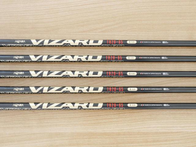 Iron set : Honma : ชุดเหล็ก Honma Tour World TR21X (ออกปี 2021 ตีง่าย ไกล) มีเหล็ก 6-10 (5 ชิ้น) ก้านกราไฟต์ Honma Vizard TR20-65 Flex R
