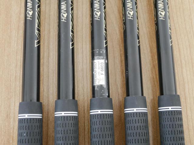 Iron set : Honma : ชุดเหล็ก Honma Tour World TR21X (ออกปี 2021 ตีง่าย ไกล) มีเหล็ก 6-10 (5 ชิ้น) ก้านกราไฟต์ Honma Vizard TR20-65 Flex R