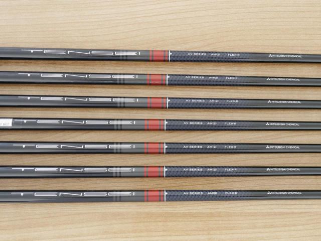 Iron set : Titleist : ชุดเหล็ก Titleist T300 (ปี 2022) มีเหล็ก 5-Pw,48 (7 ชิ้น) ก้านกราไฟต์ Mitsubishi TENSEI AM2 Flex R