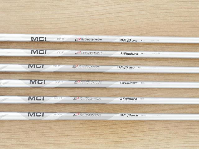 Iron set : PXG : ชุดเหล็ก PXG 0311P GEN 5 Forged Milled (ออกปี 2022 ตีไกล สวย ฟิลดี) มีเหล็ก 5-Pw (6 ชิ้น) ก้านกราไฟต์ Fujikura MCI 60 Flex R