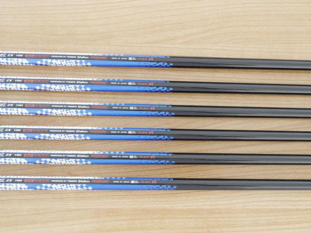 Iron set : Tsuruya : ชุดเหล็ก Tsuruya AXEL ZX HM (ใบใหญ่ หน้าเด้ง ตีไกลมาก) มีเหล็ก 6-Pw,Aw (6 ชิ้น) ก้านกราไฟต์ Flex R