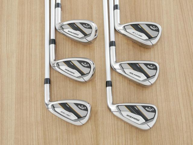 Lady club : All : ชุดเหล็ก Callaway Mavrik MAX Lite (ออกปี 2020 ตีง่าย ไกลมากๆ) มีเหล็ก 6-Pw,Sw (6 ชิ้น) ก้านกราไฟต์ Mitsubishi Diamana 40 Flex L
