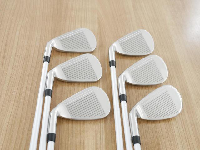 Lady club : All : ชุดเหล็ก Callaway Mavrik MAX Lite (ออกปี 2020 ตีง่าย ไกลมากๆ) มีเหล็ก 6-Pw,Sw (6 ชิ้น) ก้านกราไฟต์ Mitsubishi Diamana 40 Flex L