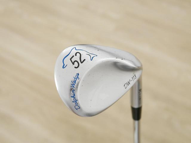 Wedge : Other : Wedge Kasco Dolphin DW-113 Loft 52 ก้านเหล็ก True Temper Lite Flex S