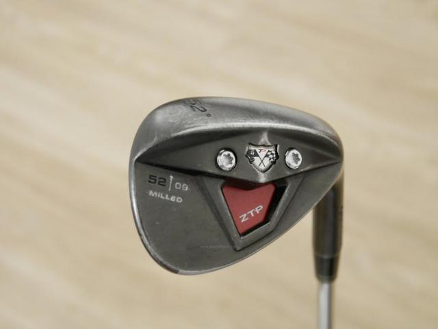 Wedge : Taylormade : Wedge Taylormade ZTP Milled Loft 52 ก้านเหล็ก Dynamic Gold Wedge Flex