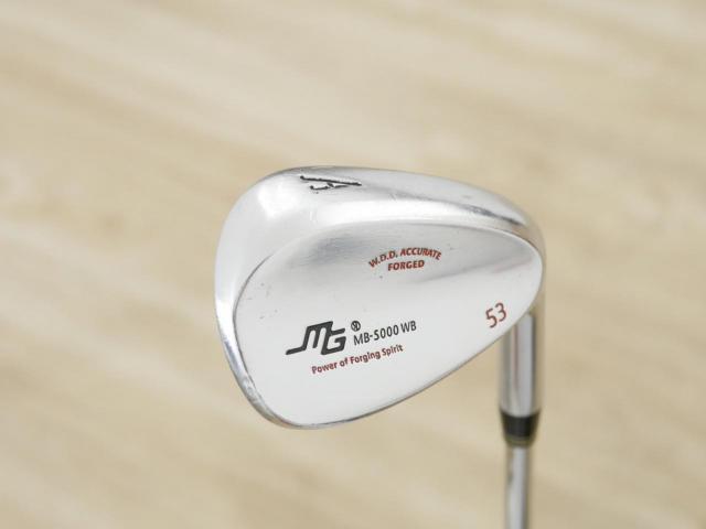 Wedge : Miura : Wedge Miura MB-5000 WB Forged (นุ่มมากๆๆๆ) Loft 53 ก้านเหล็ก Dynamic Gold X100