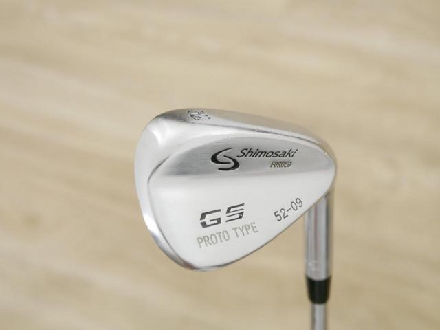 Wedge : Other : Wedge Shimozaki Forged Loft 52 ก้านเหล็ก NS Pro Modus 125 Wedge