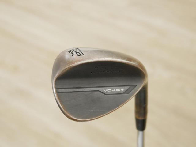 Wedge : Other : Wedge Titleist Vokey Forged (ปี 2022 ตัวท็อป Japan Spec) Loft 58 ก้านเหล็ก Dynamic Gold S200