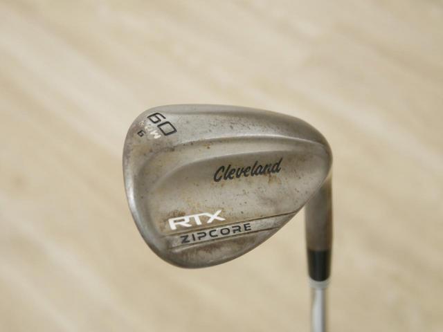 Wedge : Cleveland : Wedge Cleveland RTX ZIPCORE Loft 60 ก้านเหล็ก Dynamic Gold EX Weight Lock Tour Issue X100