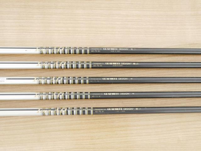 Iron set : Taylormade : ชุดเหล็ก Taylormade P790 (ตัวท้อปสุด ปี 2018) มีเหล็ก 6-Pw (5 ชิ้น) ก้านกราไฟต์ Tour AD AD-75 Flex R