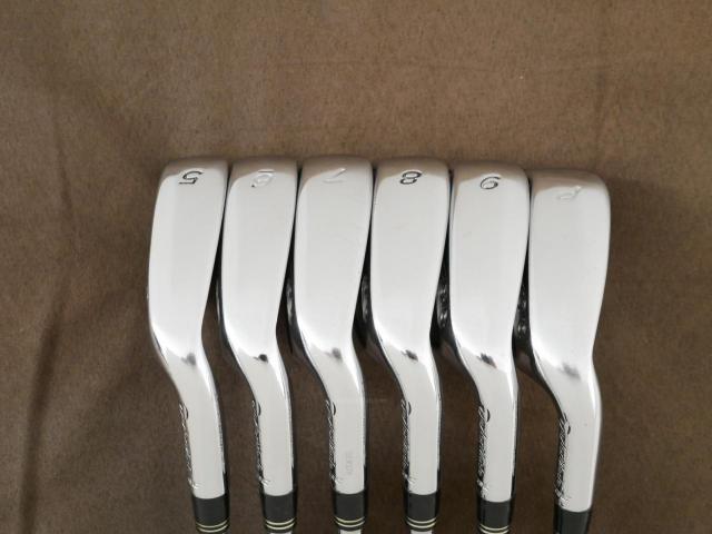 Iron set : Taylormade : ชุดเหล็ก Taylormade R7 CGB (ใบใหญ่ ตีง่าย) มีเหล็ก 5-Pw (6 ชิ้น) ก้านเหล็ก NS Pro 950 Flex R