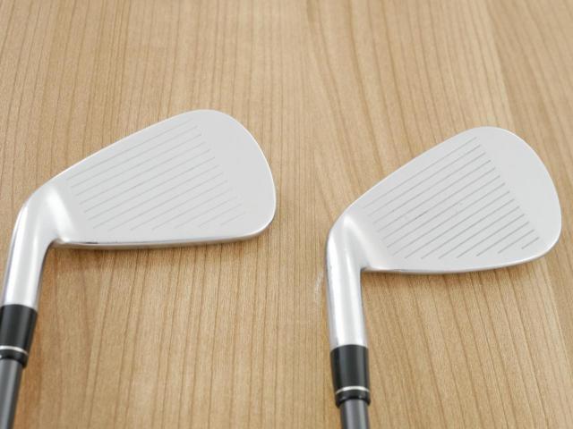 Iron set : Callaway : ชุดเหล็ก Callaway APEX DCB Forged (ปี 2022) มีเหล็ก 5-Pw (6 ชิ้น) ก้านกราไฟต์ Mitsubishi Diamana 55 Flex R