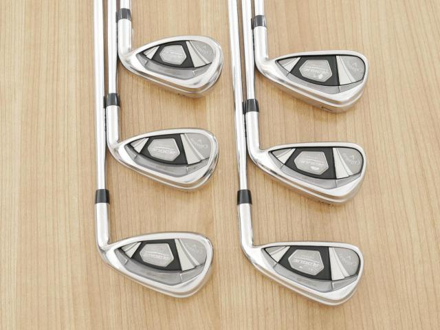 Iron set : Callaway : ชุดเหล็ก Callaway Rogue Star CF18 (ออกปี 2018 ตีง่าย ไกลมากๆ) มีเหล็ก 5-Pw (6 ชิ้น) ก้านเหล็ก NS Pro ZELOS 7 Flex S