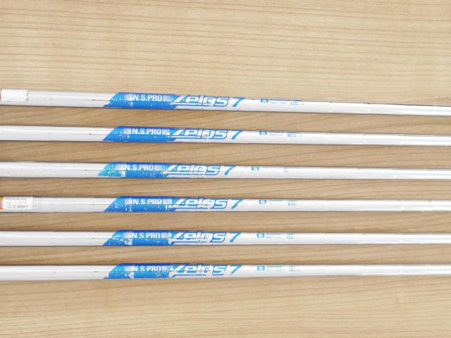 Iron set : Callaway : ชุดเหล็ก Callaway Rogue Star CF18 (ออกปี 2018 ตีง่าย ไกลมากๆ) มีเหล็ก 5-Pw (6 ชิ้น) ก้านเหล็ก NS Pro ZELOS 7 Flex S