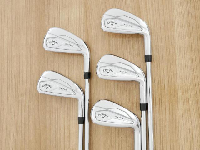 Iron set : Callaway : ชุดเหล็ก Callaway ELYTE (ออกปี 2025 ตีง่ายมาก ไกล Japan Spec.) มีเหล็ก 6-Pw (5 ชิ้น) ก้านเหล็ก NS Pro 750 NEO Flex S