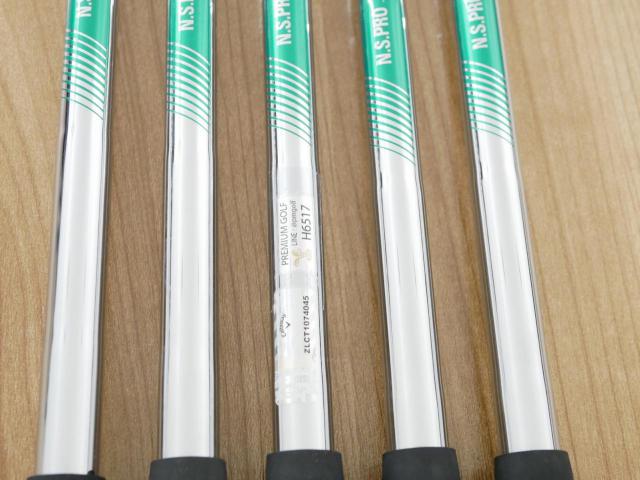 Iron set : Callaway : ชุดเหล็ก Callaway ELYTE (ออกปี 2025 ตีง่ายมาก ไกล Japan Spec.) มีเหล็ก 6-Pw (5 ชิ้น) ก้านเหล็ก NS Pro 750 NEO Flex S