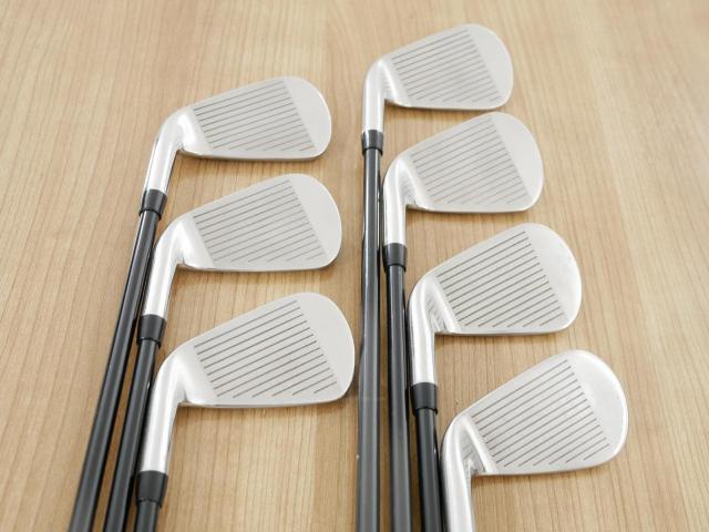Iron set : Callaway : ชุดเหล็ก Callaway Paradym Ai Smoke (ออกปี 2024 ตีง่ายมาก ไกล Japan Spec.) มีเหล็ก 5-Pw,Gw (7 ชิ้น) ก้านกราไฟต์ Mitsubishi TENSEI 50 Flex R