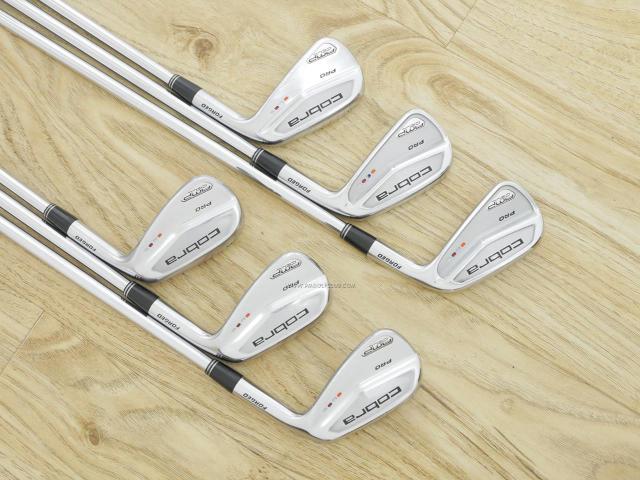 Iron set : Other Brand : ชุดเหล็ก Cobra AMP CELL Pro (Forged) มีเหล็ก 5-Pw (6 ชิ้น) ก้านเหล็ก NS Pro Modus 120 Flex S