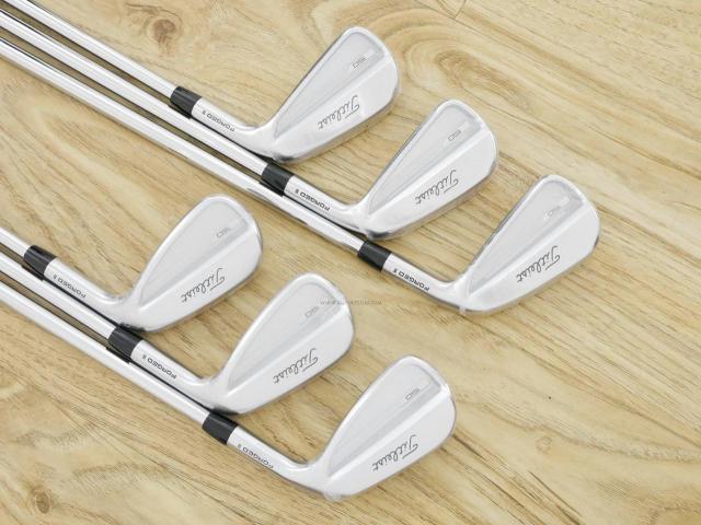 Iron set : Titleist : **ของใหม่ ยังไม่แกะพลาสติก** ชุดเหล็ก Titleist T150 Forged (รุ่นล่าสุด ออกปี 2023 นุ่ม แน่น คม) มีเหล็ก 5-Pw (6 ชิ้น) ก้านเหล็ก NS Pro Modus 120 Flex S 