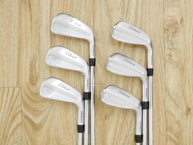 Iron set : Titleist : **ของใหม่ ยังไม่แกะพลาสติก** ชุดเหล็ก Titleist T100 Forged (รุ่นล่าสุด ออกปี 2023 นุ่ม แน่น คม) มีเหล็ก 5-Pw (6 ชิ้น) ก้านเหล็ก Dynamic Gold S200