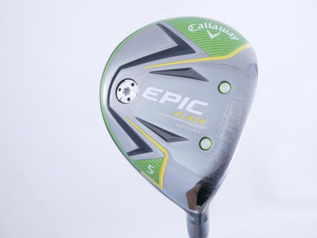 Fairway Wood : callaway : หัวไม้ 5 Callaway Epic Flash Star (รุ่นปี 2019) Loft 18 ก้าน Fujikura Speeder Evolution Flex SR