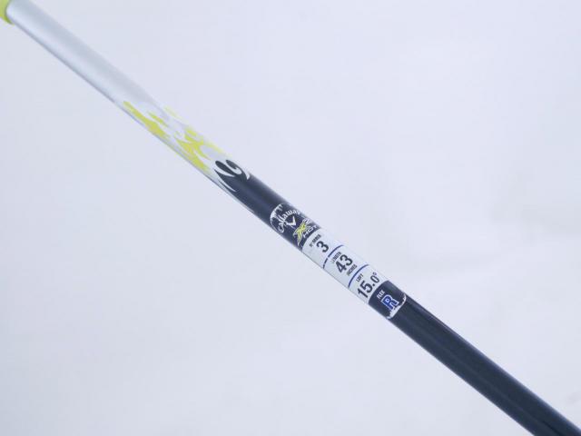 Fairway Wood : callaway : หัวไม้ 3 Callaway X2 Hot Loft 15 Flex R