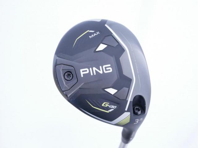 Fairway Wood : Ping : หัวไม้ 3 Ping G430 MAX (ปี 2024) Loft 15 ก้าน Fujikura HL45 Flex R