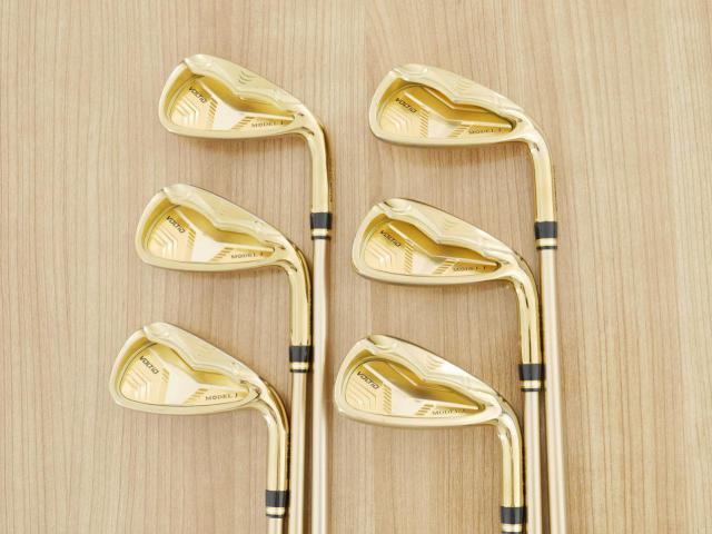 Iron set : Katana : ชุดเหล็ก Katana Voltio Model J Gold (ปี 2018 หน้าเด้ง ตีง่าย ไกล) มีเหล็ก 5-Pw (6 ชิ้น) ก้านกราไฟต์ Fujikura Speeder 550 Flex SR