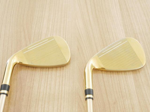 Iron set : Katana : ชุดเหล็ก Katana Voltio Model J Gold (ปี 2018 หน้าเด้ง ตีง่าย ไกล) มีเหล็ก 5-Pw (6 ชิ้น) ก้านกราไฟต์ Fujikura Speeder 550 Flex SR