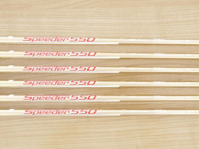 Iron set : Katana : ชุดเหล็ก Katana Voltio Model J Gold (ปี 2018 หน้าเด้ง ตีง่าย ไกล) มีเหล็ก 5-Pw (6 ชิ้น) ก้านกราไฟต์ Fujikura Speeder 550 Flex SR