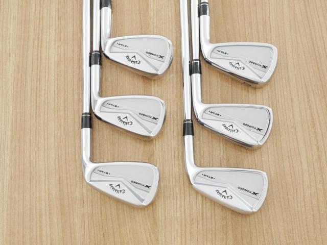 Iron set : Callaway : ชุดเหล็ก Callaway X Forged Star (ออกปี 2024) มีเหล็ก 5-Pw (6 ชิ้น) ก้านเหล็ก Dynamic Gold 105 R300