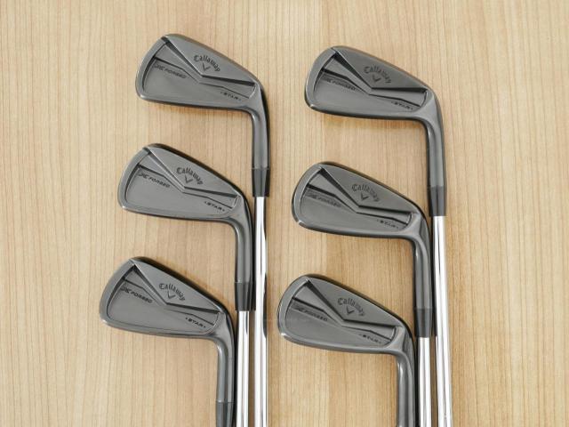 Iron set : Callaway : ชุดเหล็ก Callaway X Forged Star Black Limited (ออกปี 2024 หายากมากๆ) มีเหล็ก 5-Pw (6 ชิ้น) ก้านเหล็ก KBs Tour Flex S