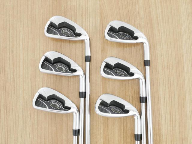Iron set : Callaway : ชุดเหล็ก Callaway Collection (ตีง่าย ไกล Japan Spec) มีเหล็ก 5-Pw (6 ชิ้น) ก้านเหล็ก NS Pro Modus 120 Flex S