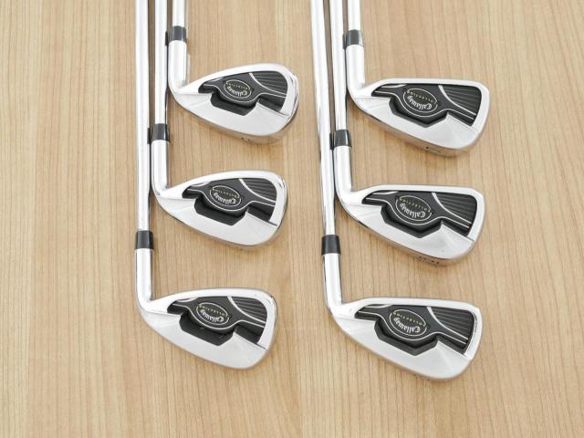 Iron set : Callaway : ชุดเหล็ก Callaway Collection (ตีง่าย ไกล Japan Spec) มีเหล็ก 5-Pw (6 ชิ้น) ก้านเหล็ก NS Pro Modus 120 Flex S