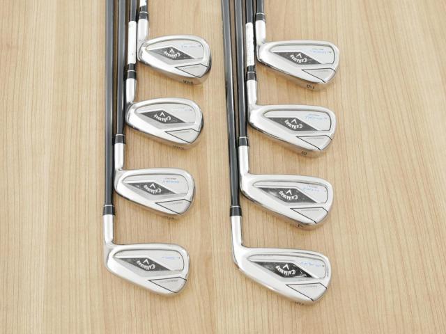 Iron set : Callaway : ชุดเหล็ก Callaway Paradym Ai Smoke Max Fast (ออกปี 2024 ตีง่ายมาก ไกล Japan Spec.) มีเหล็ก 6-Pw,Aw,Gw,Sw (8 ชิ้น) ก้านกราไฟต์ Fujikura TENSEI 40 Flex R