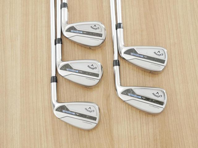 Iron set : Callaway : ชุดเหล็ก Callaway Paradym Ai Smoke (ออกปี 2024 ตีง่ายมาก ไกล Japan Spec.) มีเหล็ก 6-Pw (5 ชิ้น) ก้านเหล็ก NS Pro Modus 105 Flex S