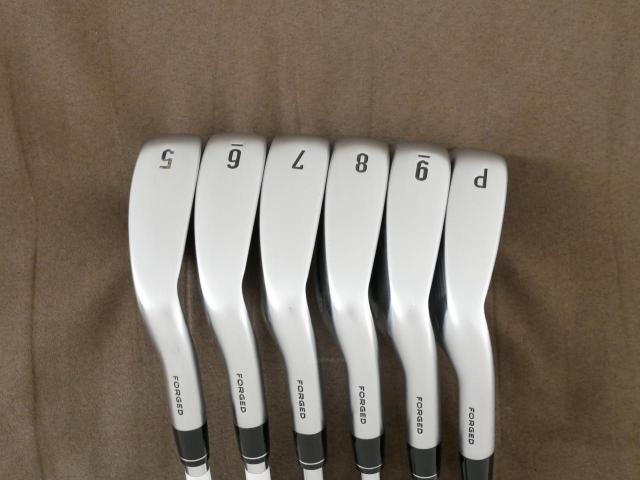 Iron set : Callaway : ชุดเหล็ก Callaway APEX DCB Forged (ปี 2022) มีเหล็ก 5-Pw (6 ชิ้น) ก้านเหล็ก NS Pro ZELOS 7 Flex S